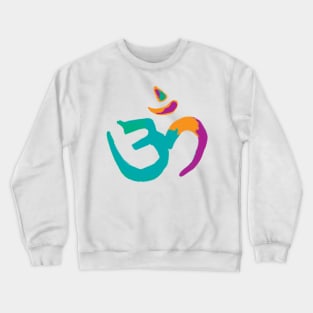 Colorful Om Crewneck Sweatshirt